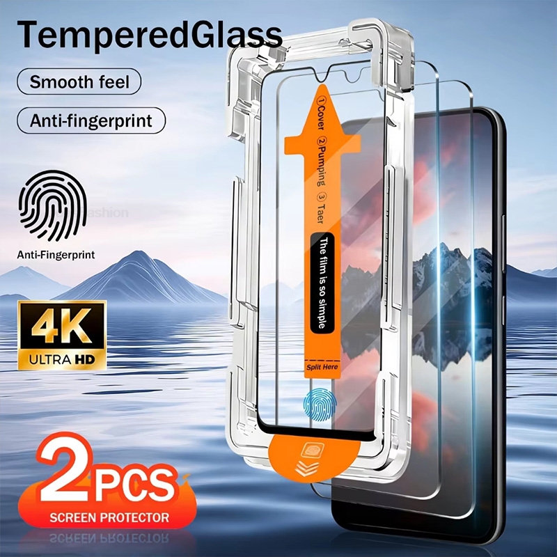 Oneplus Tablet Accessories - 2/4 Stück Staubfreies Gehärtetes Glas für