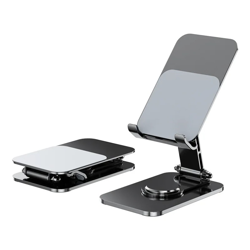 Tablet Stand Adjustable - Universelles Metall 360 ° Drehbarer Telefon-