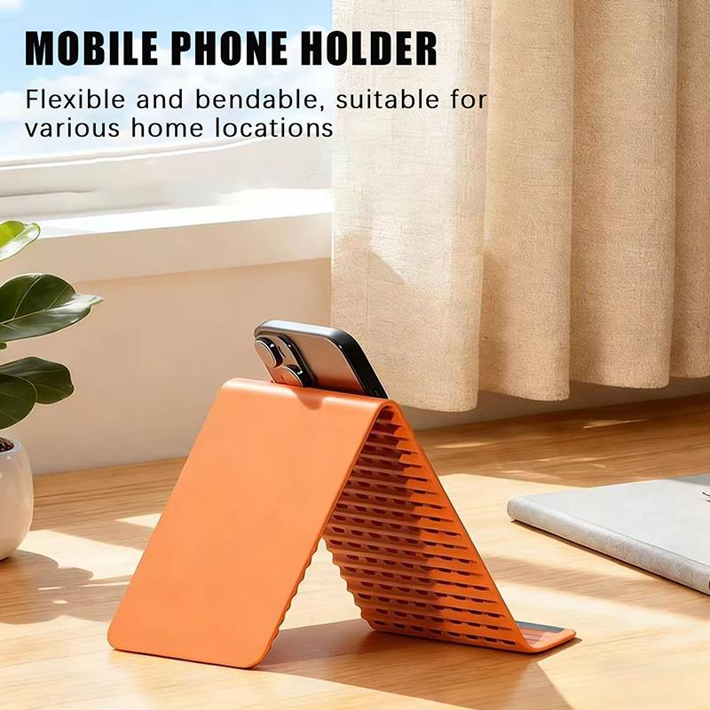 Tablet Stand Adjustable - Flexibler, faltbarer Telefonständer, Silikon-Tablet-Halter, verstellbare Lazy