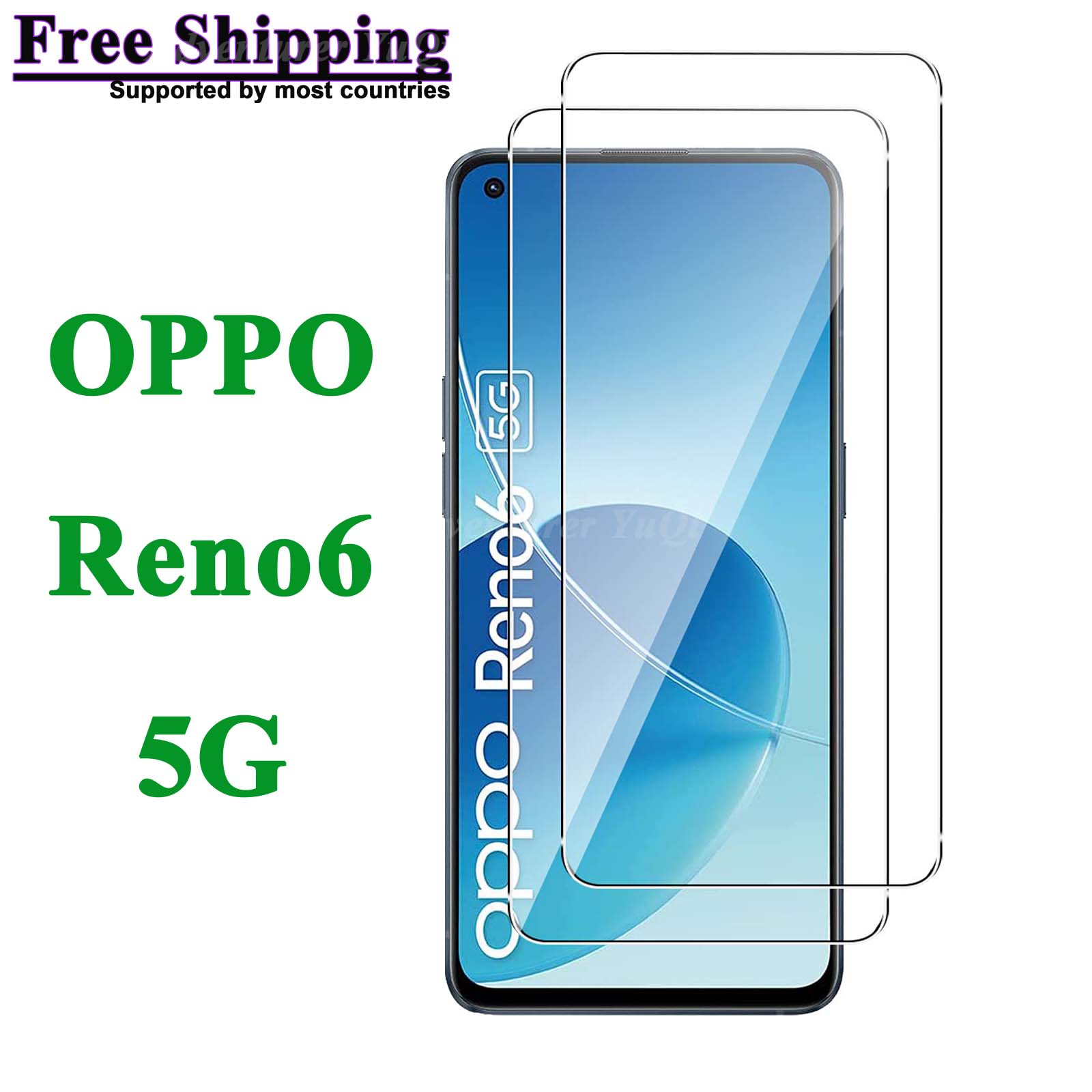 Oppo Tablet Accessories - Displayschutzfolie für OPPO Reno6 5G, gehärtetes