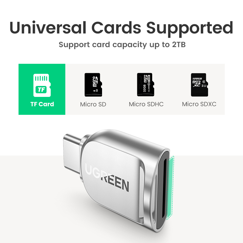 Ugreen kartenleser USB-C zu mi – Microsd Card Tablet Bewertung und Preis