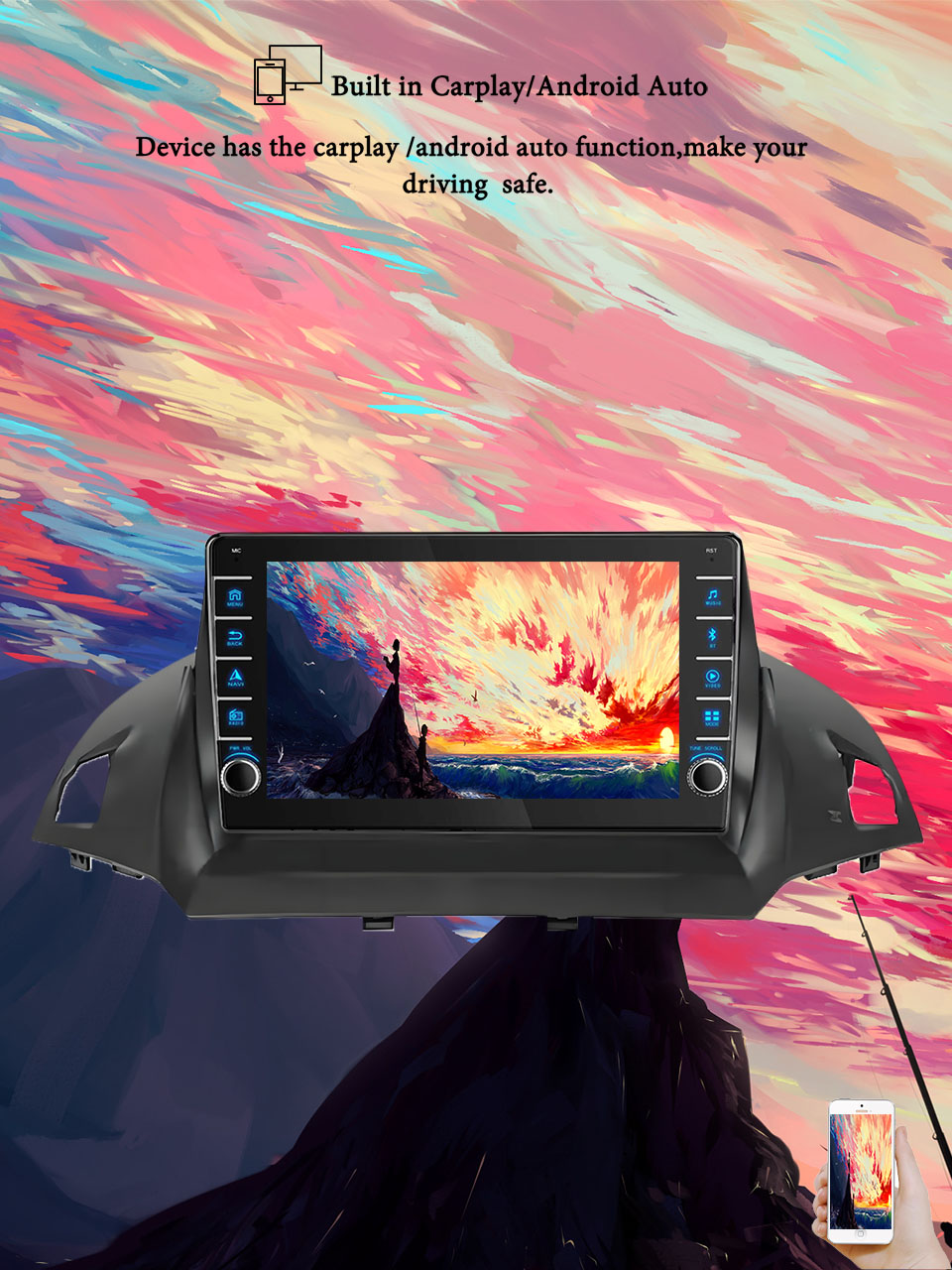 8G + 128G Android 14 Für Ford  – Tablet Danish Mobile & Accessories Photos Bewertung und Preis