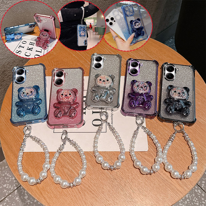 Niedlicher Bären-Cartoon-Halte – Oppo Tablet Accessories Bewertung und Preis
