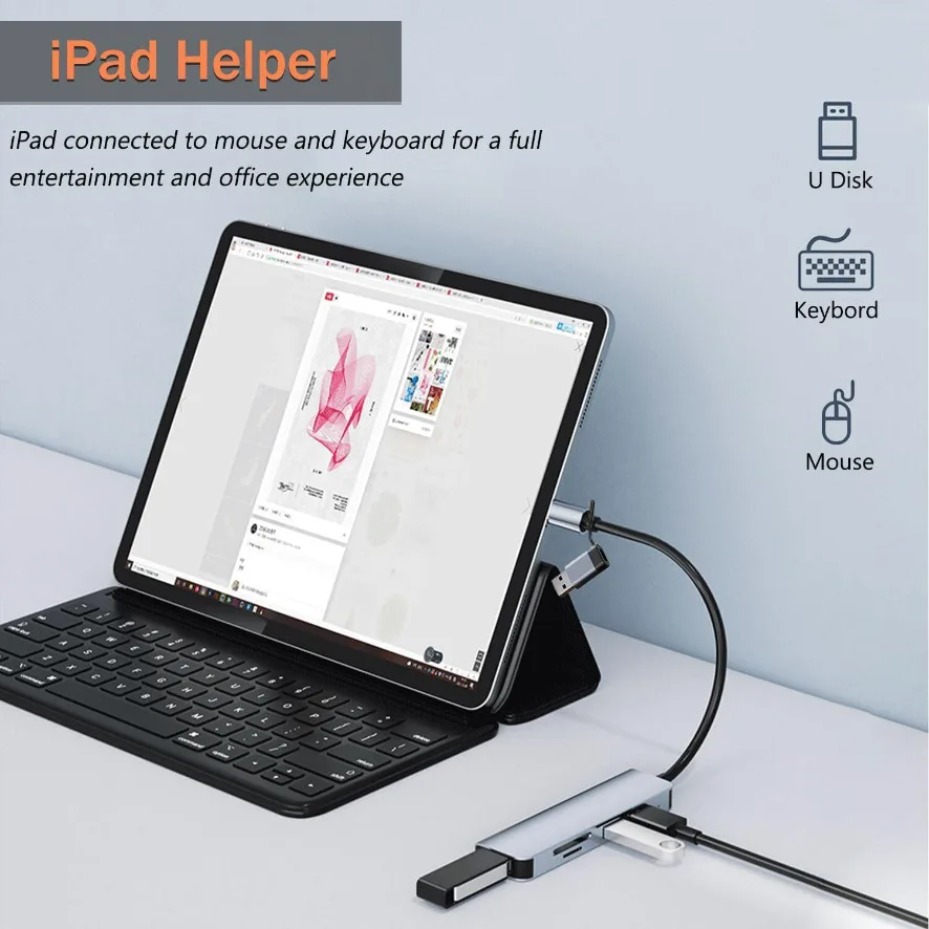5/7/8 in 1 USB-C Hub mit 3.0 S – Microsd Card Tablet Bewertung und Preis