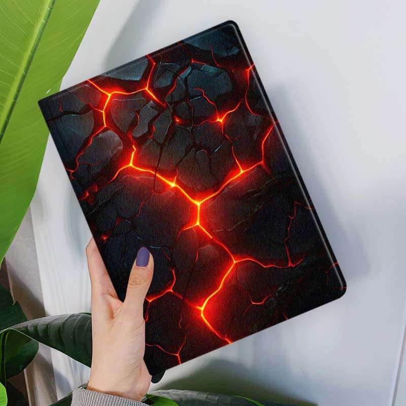 Art Lava Cracked Fire Glow für – Samsung Tablet S11 Accessories Bewertung und Preis