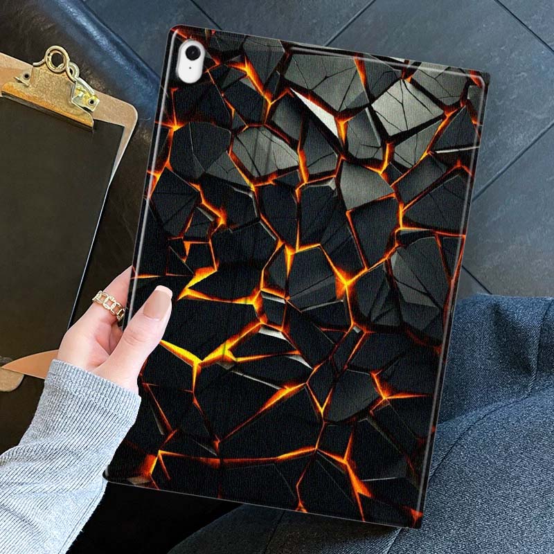 Art Lava Cracked Fire Glow für – Samsung Tablet S11 Accessories Bewertung und Preis