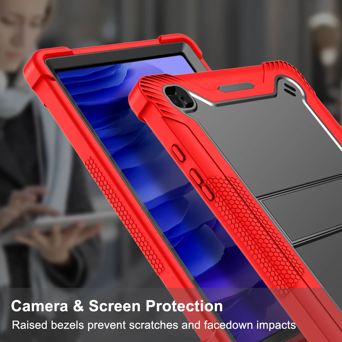Robuste Schutzhülle mit Standf – Tablet A9 Accessories Bewertung und Preis